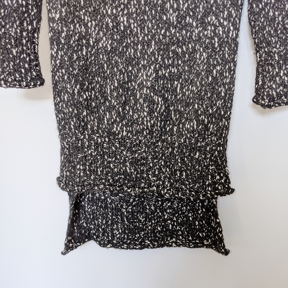 Zara knit | black & White chunky knit tunic dress⭐ - Picture 2 of 7